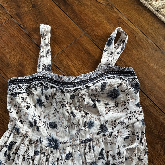 Knox Rose Blue Paisley Sleeveless Flowy Maxi dress - Picture 4 of 5